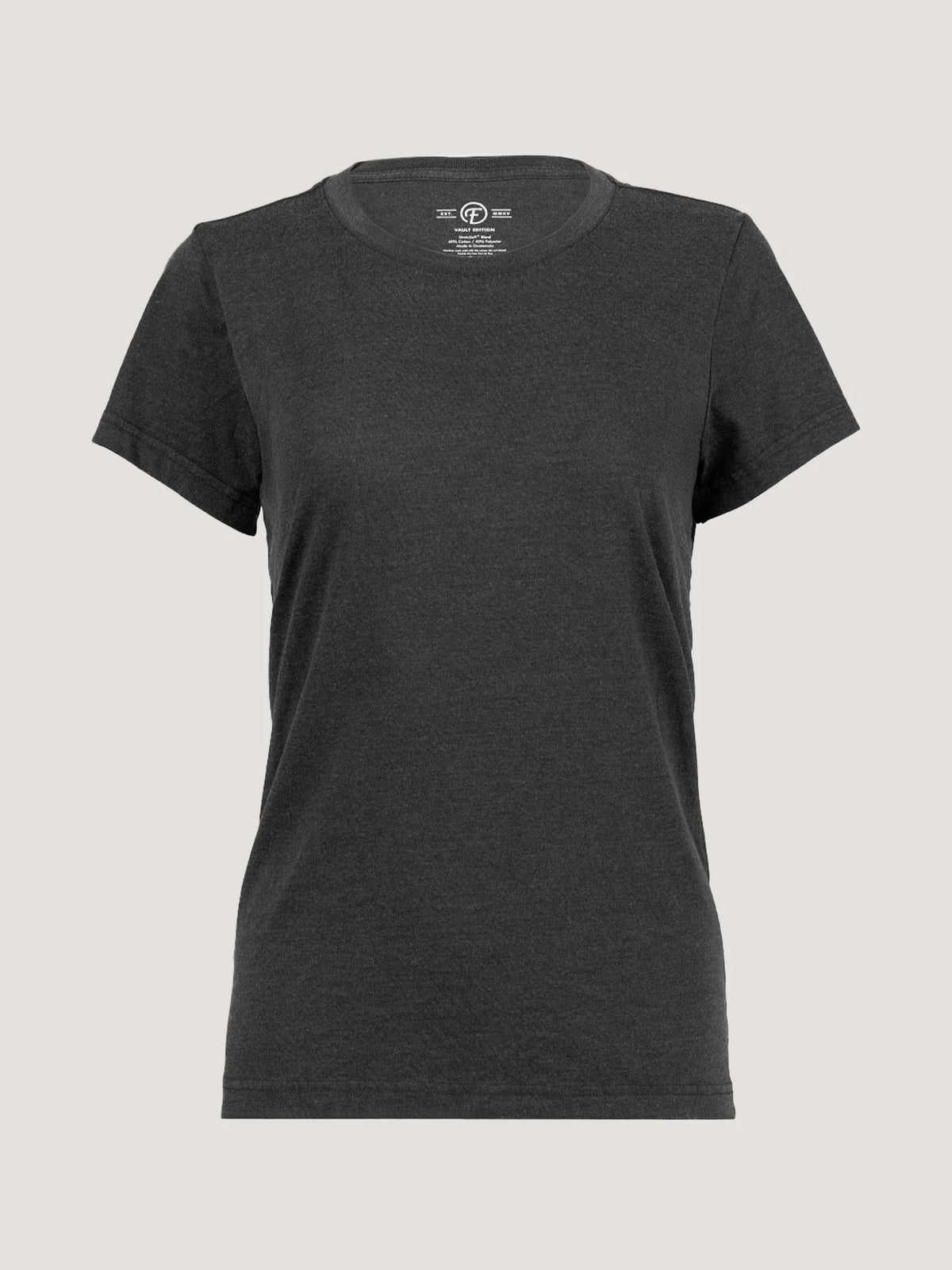 Women's Vault Black Crew Neck